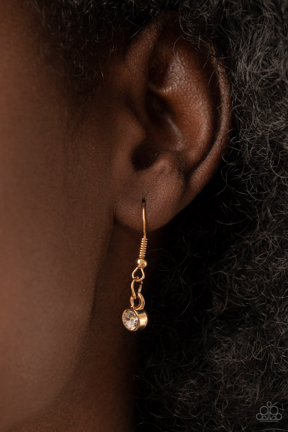 Fiercely Flowering - Gold Paparazzi Accessories