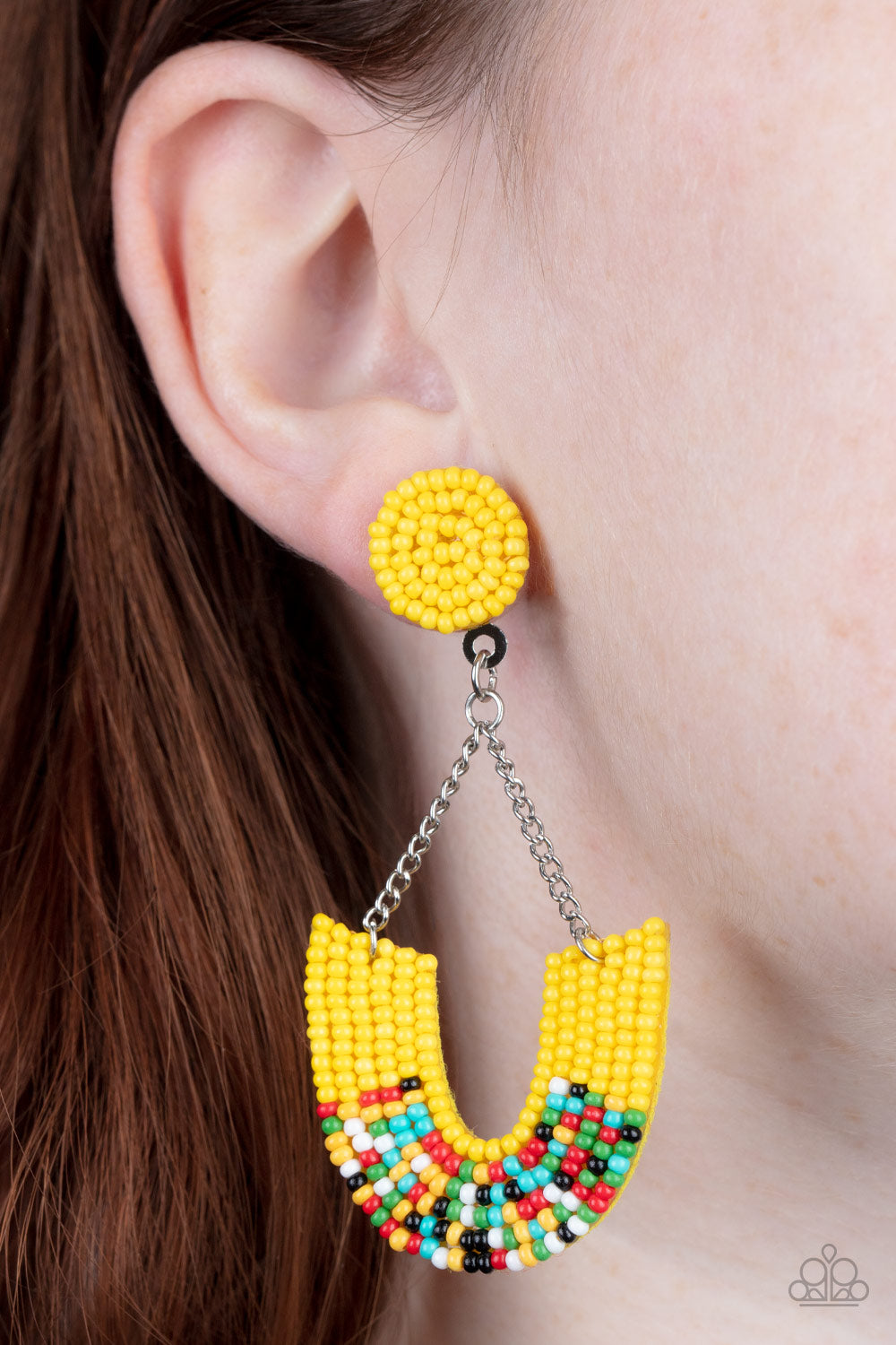 Make it RAINBOW - Yellow Paparazzi Accessories