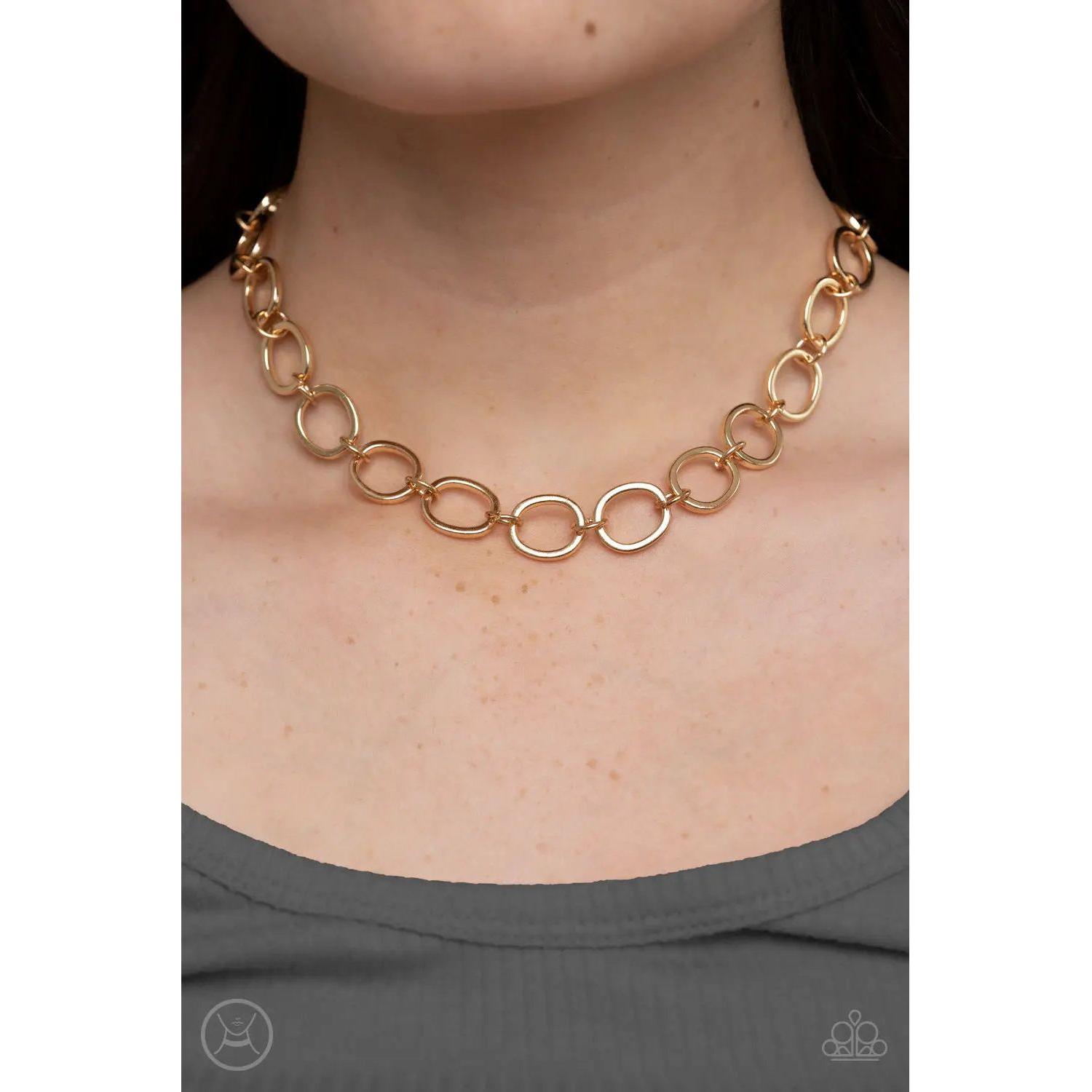 90s Nostalgia - Gold Paparazzi Accessories