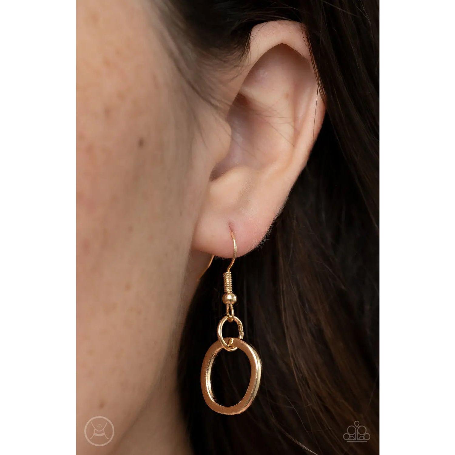 90s Nostalgia - Gold Paparazzi Accessories