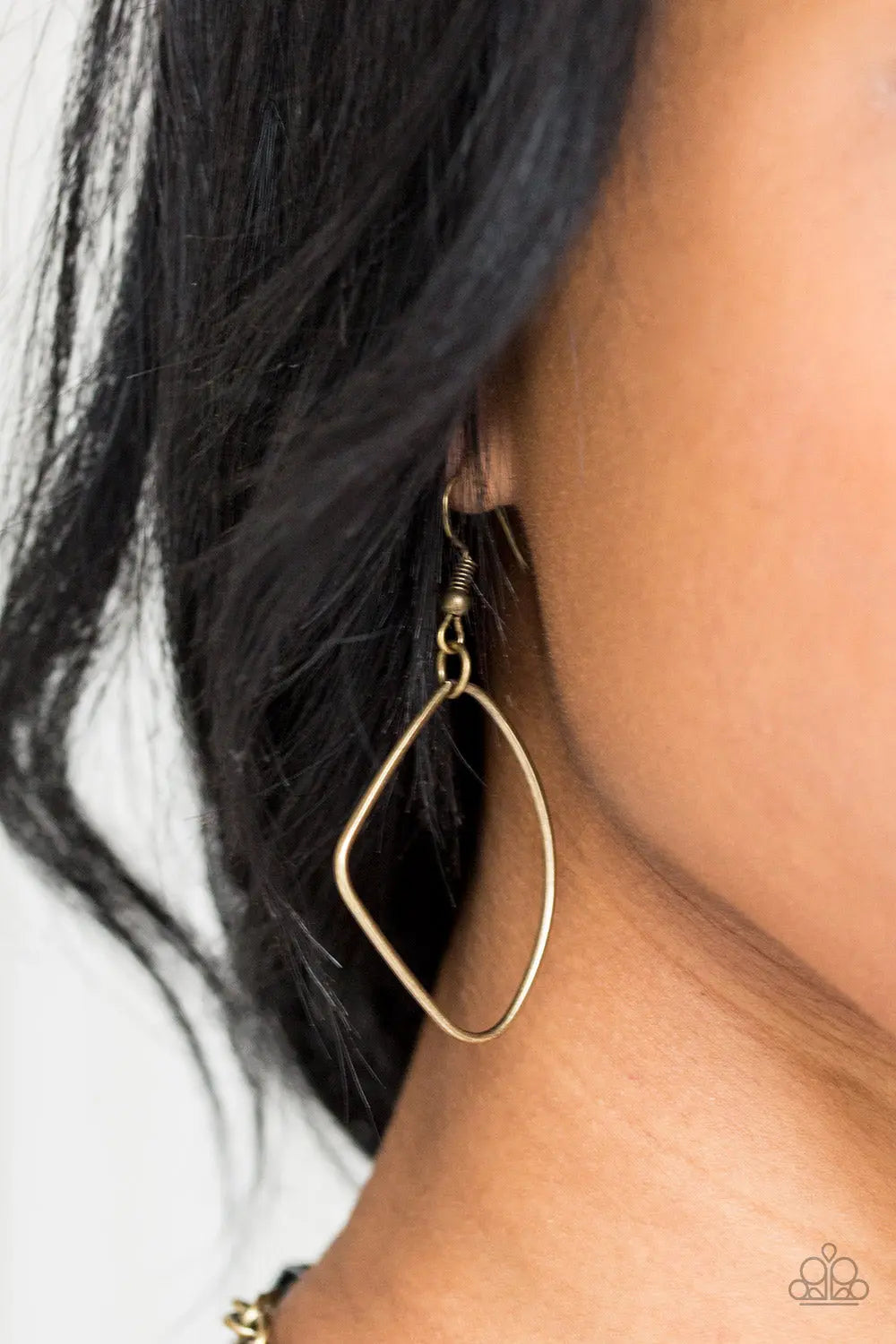 Attitude Adjustment - Brass Paparazzi Accessories