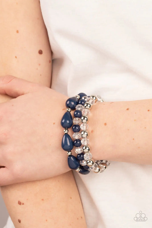 Beachside Brunch - Blue Paparazzi Accessories