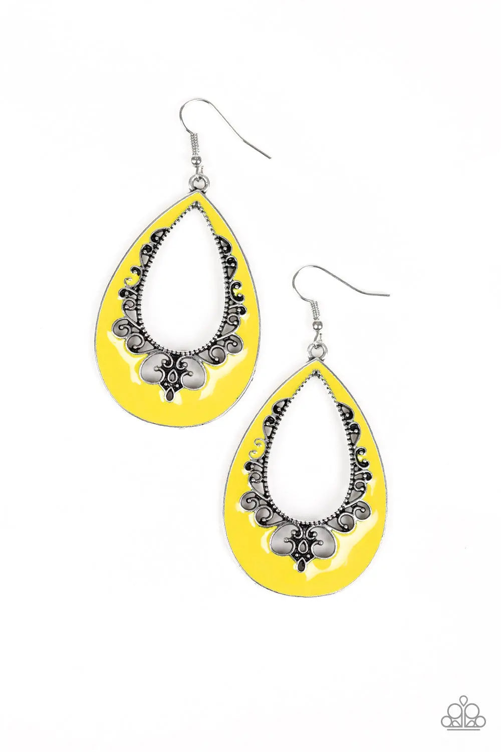 Compliments To The CHIC - Yellow Paparazzi Accessories