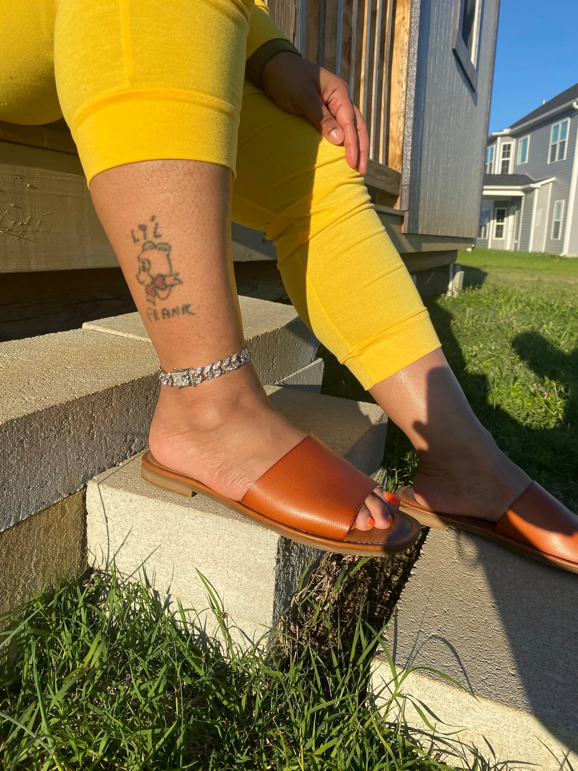 Cuban link Anklet GlamChasyn