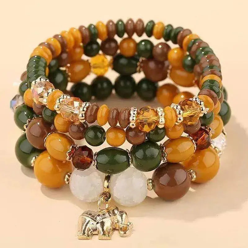 Elephant Bracelet Stack GlamChasyn