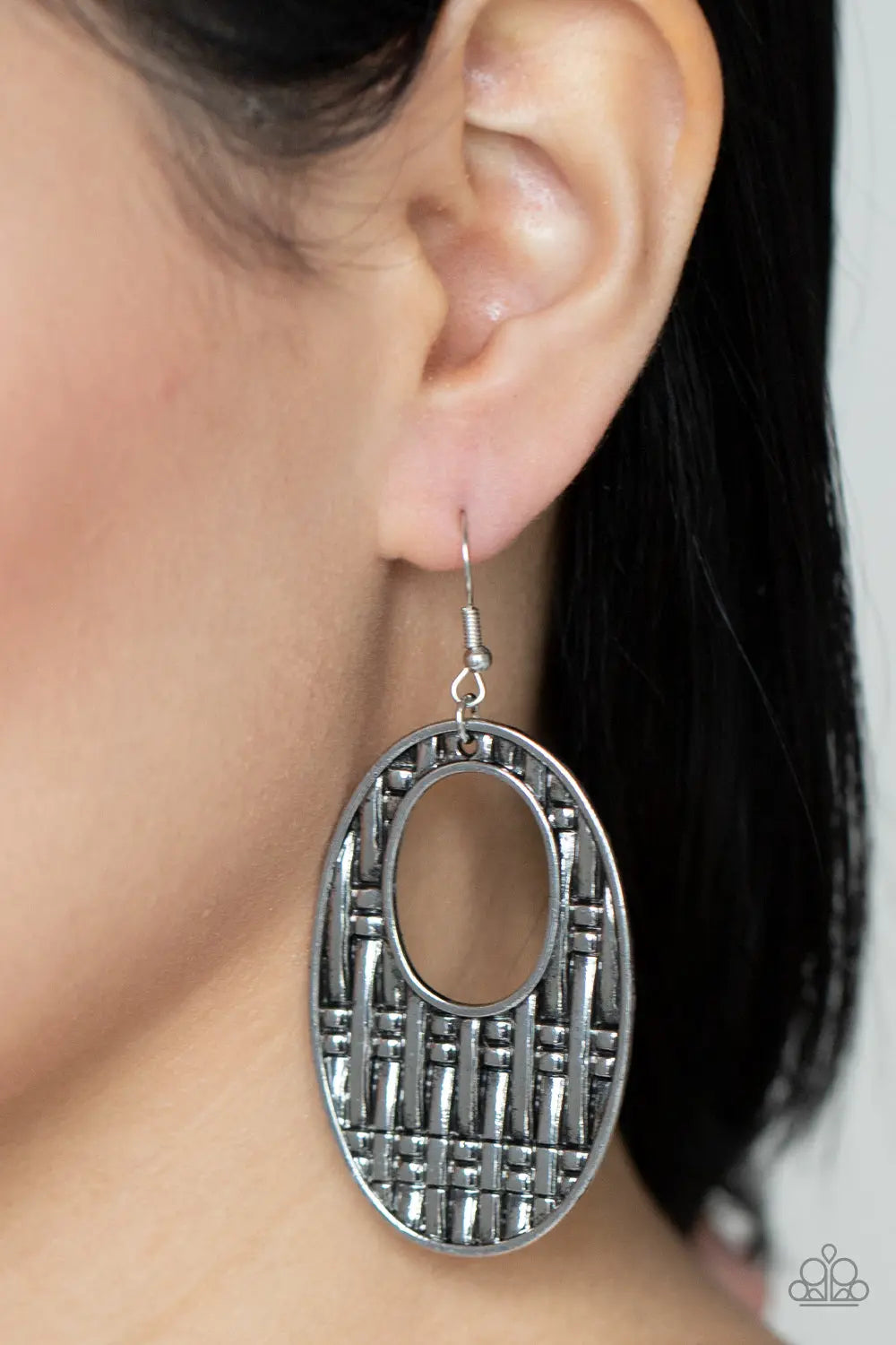 Engraved Edge - Silver Paparazzi Accessories