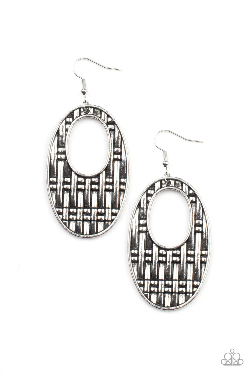 Engraved Edge - Silver Paparazzi Accessories