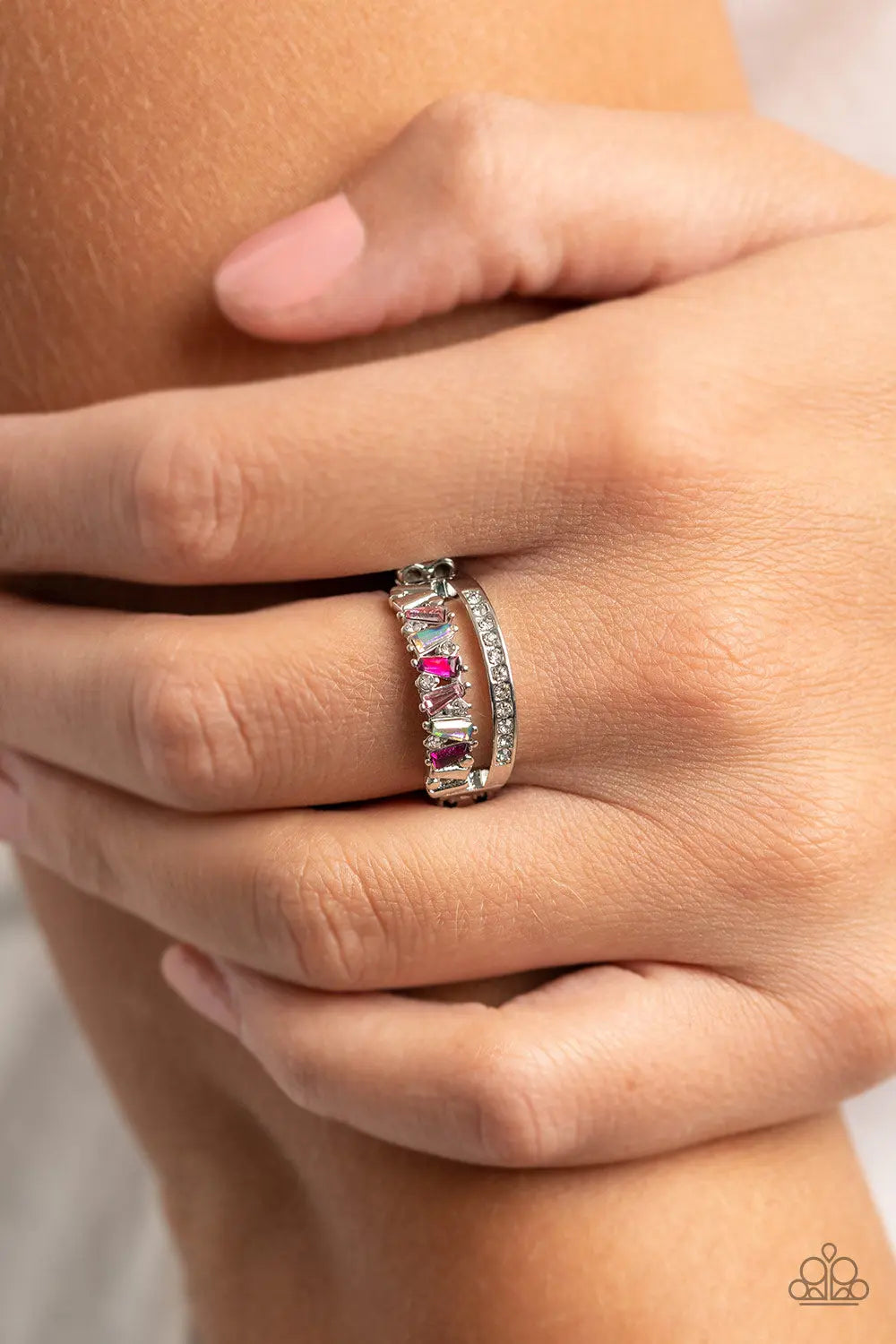 Fractal Fascination - Pink Paparazzi Accessories