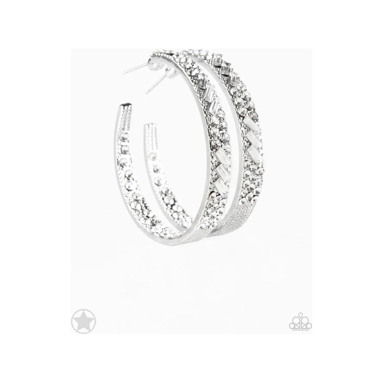 GLITZY By Association-Silver Paparazzi Accessories