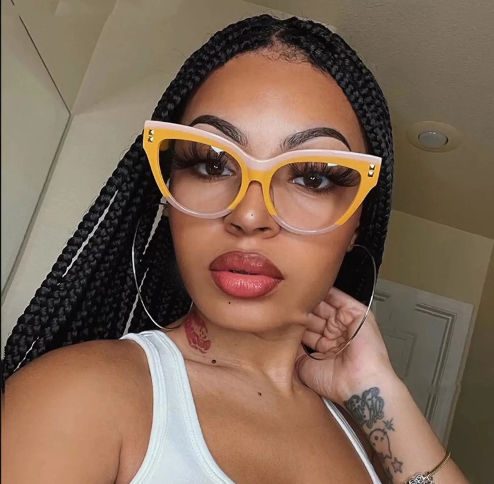 HEATHER cat eye glasses SOG