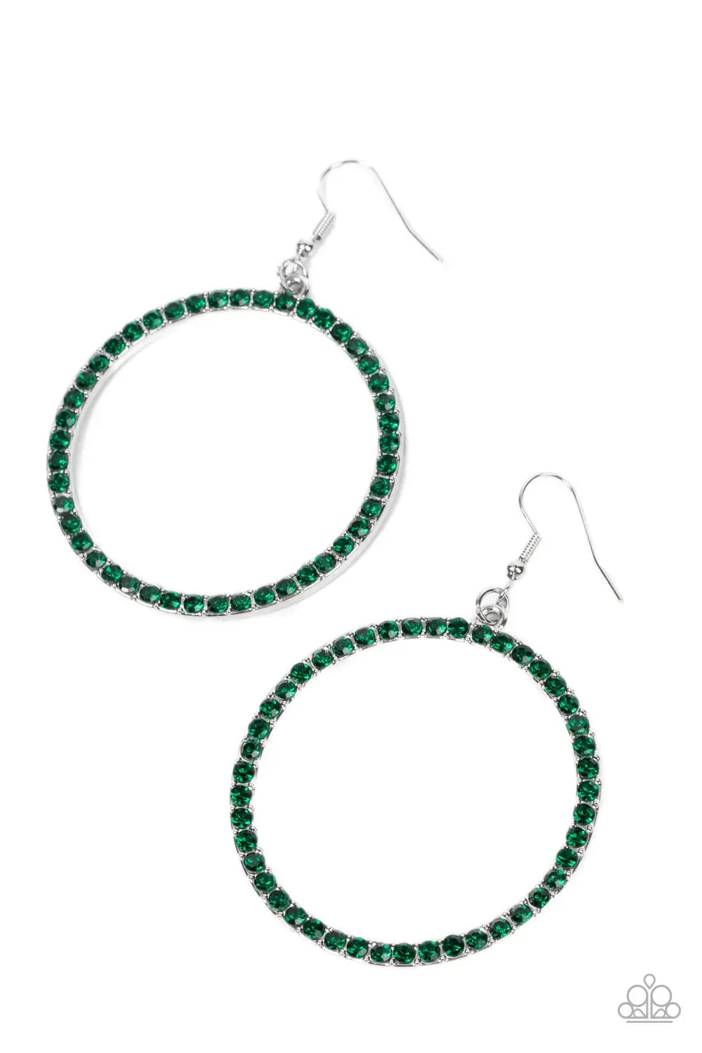Head-Turning Halo - Green Paparazzi Accessories