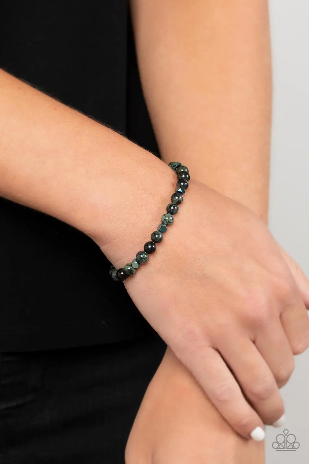 Interstellar Solitude - Green Paparazzi Accessories