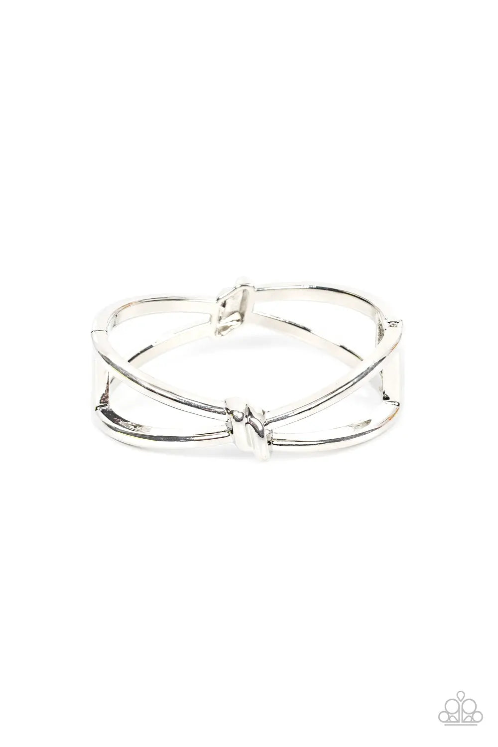 KNOT My First Rodeo - Silver Paparazzi Accessories
