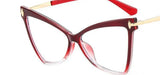 MAXINE cat-eyed glasses- Red SOG