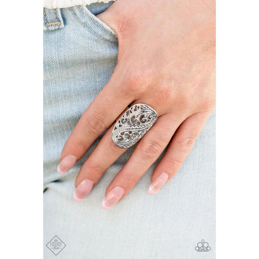 Pier Paradise - Silver Paparazzi Accessories