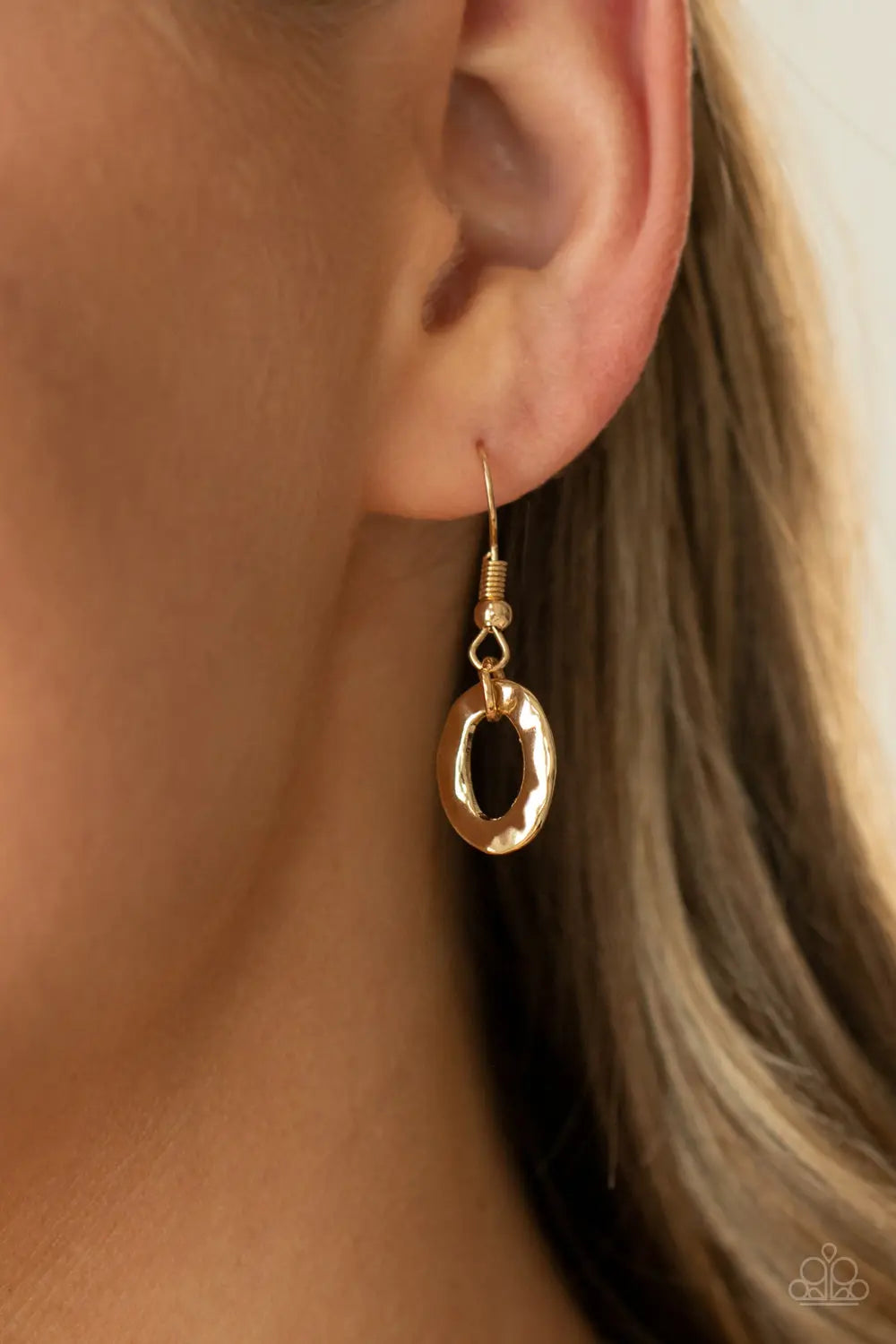 Repeat After Me - Gold Paparazzi Accessories