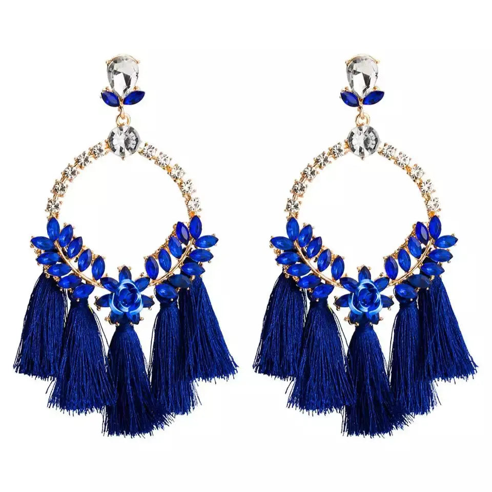 Rio Tassel Earrings GlamChasyn