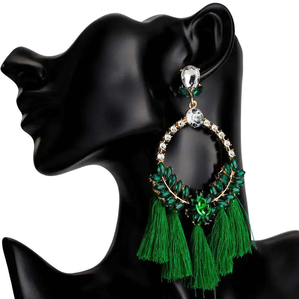Rio Tassel Earrings GlamChasyn