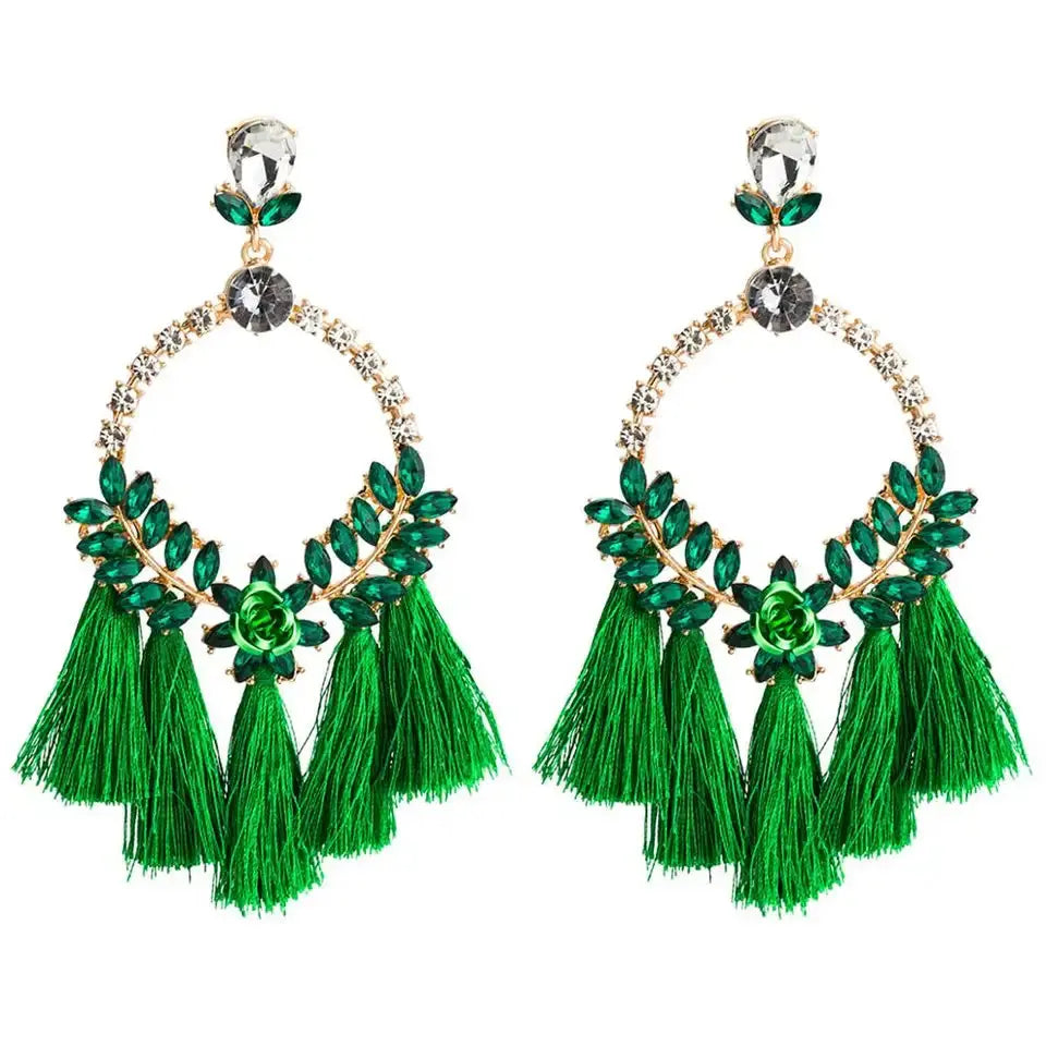 Rio Tassel Earrings GlamChasyn
