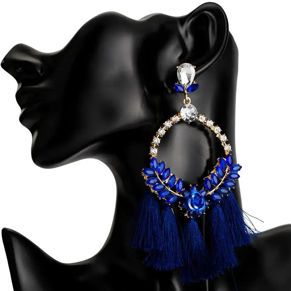 Rio Tassel Earrings GlamChasyn