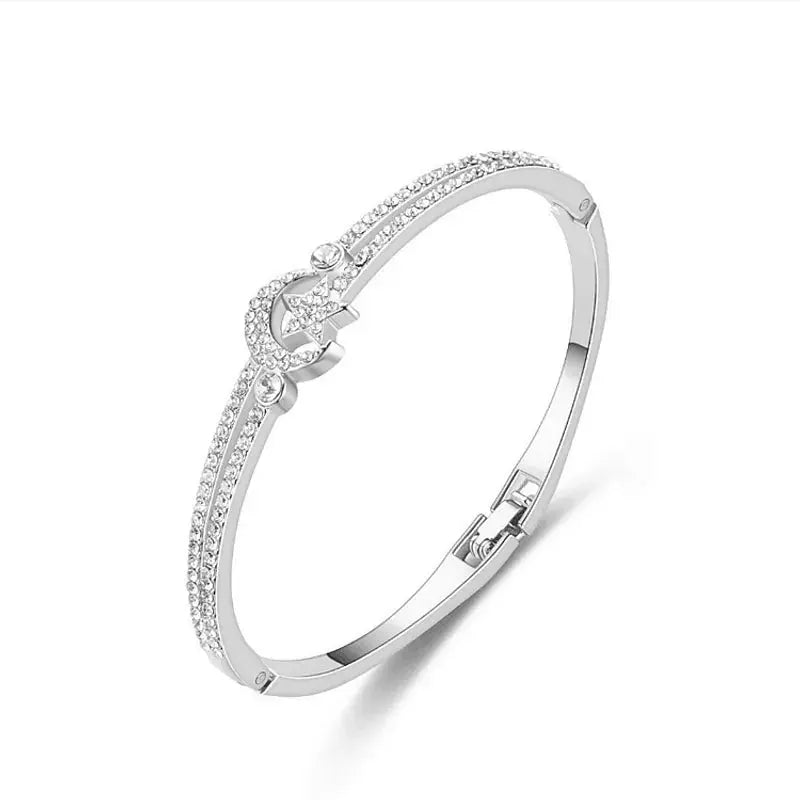 Stars and Moon bangle GlamChasyn