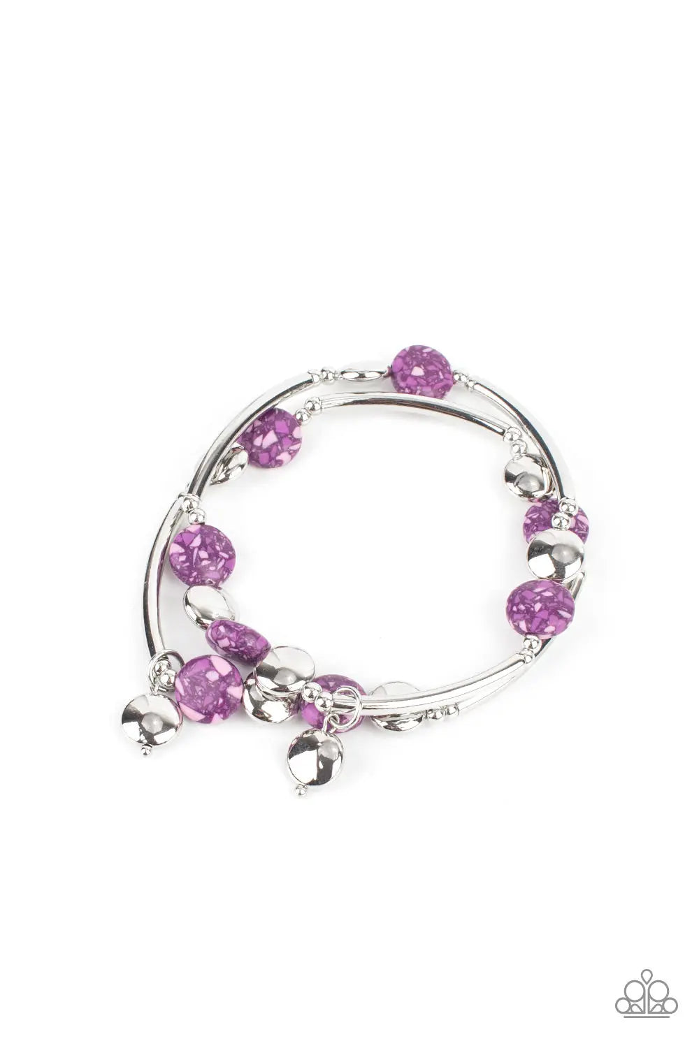 Terrazzo Territory - Purple Paparazzi Accessories