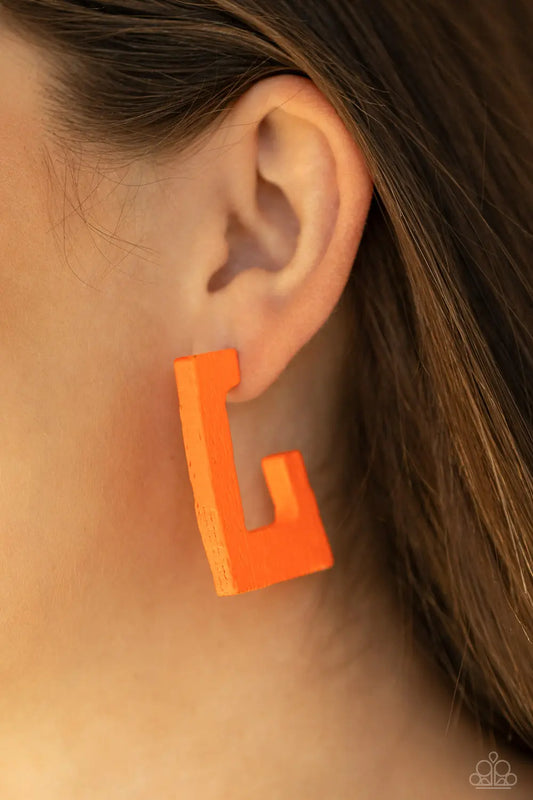 The Girl Next OUTDOOR - Orange Paparazzi Accessories