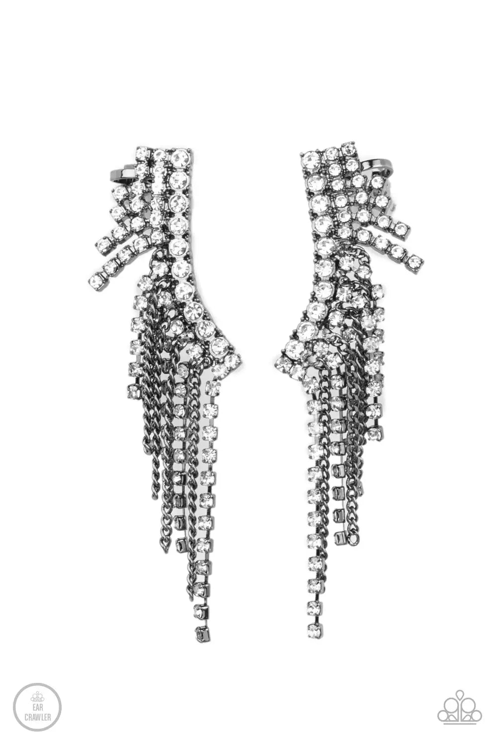 Thunderstruck Sparkle - Black Paparazzi Accessories