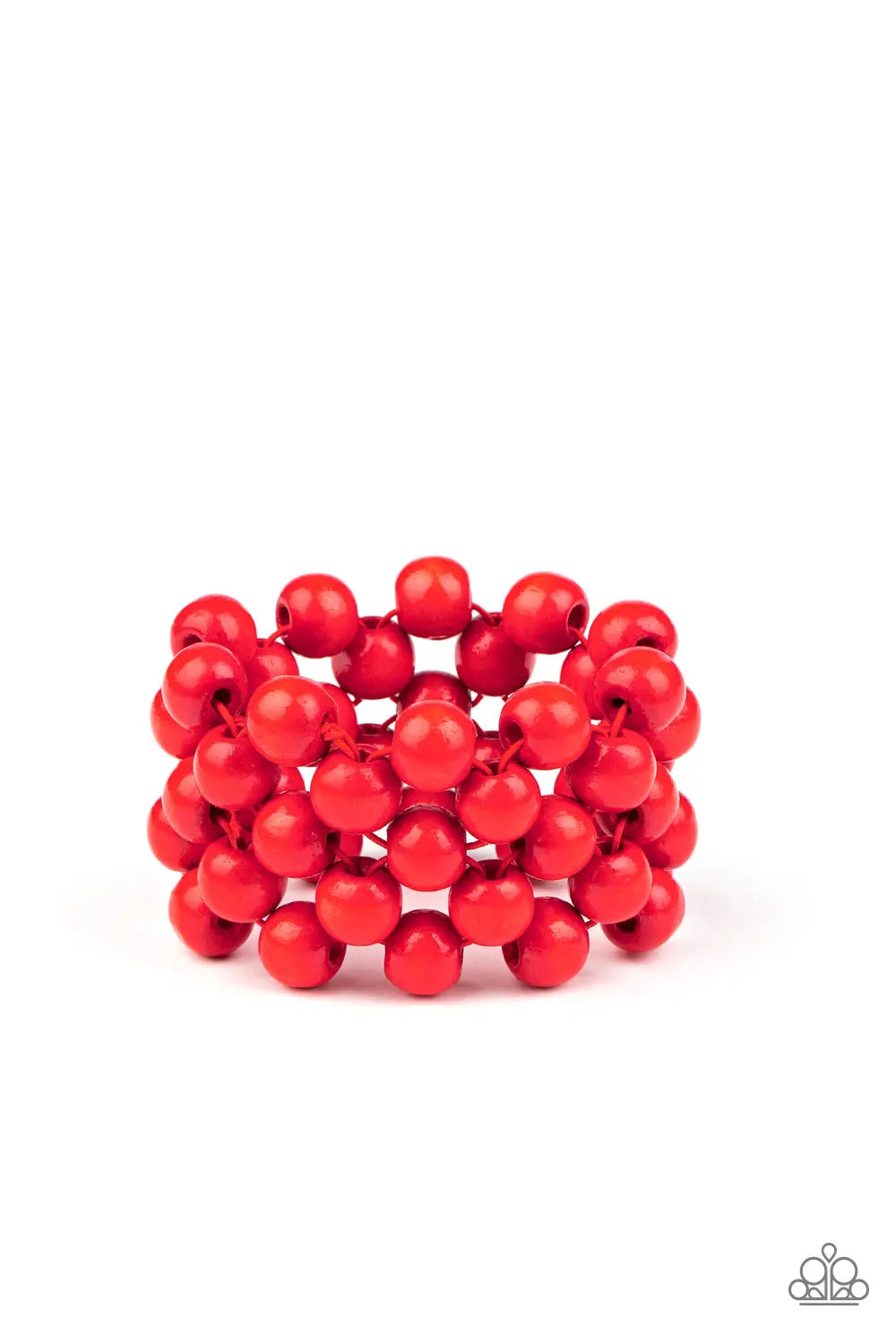 Tiki Tropicana - Red Paparazzi Accessories