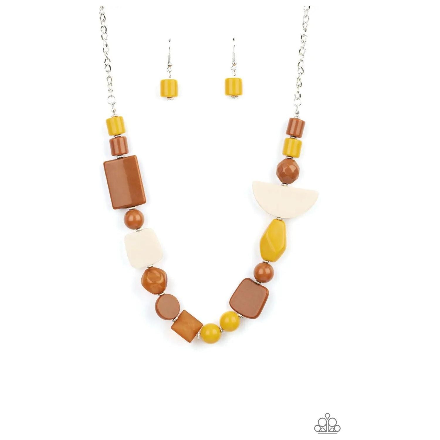 Tranquil Trendsetter - Yellow Paparazzi Accessories