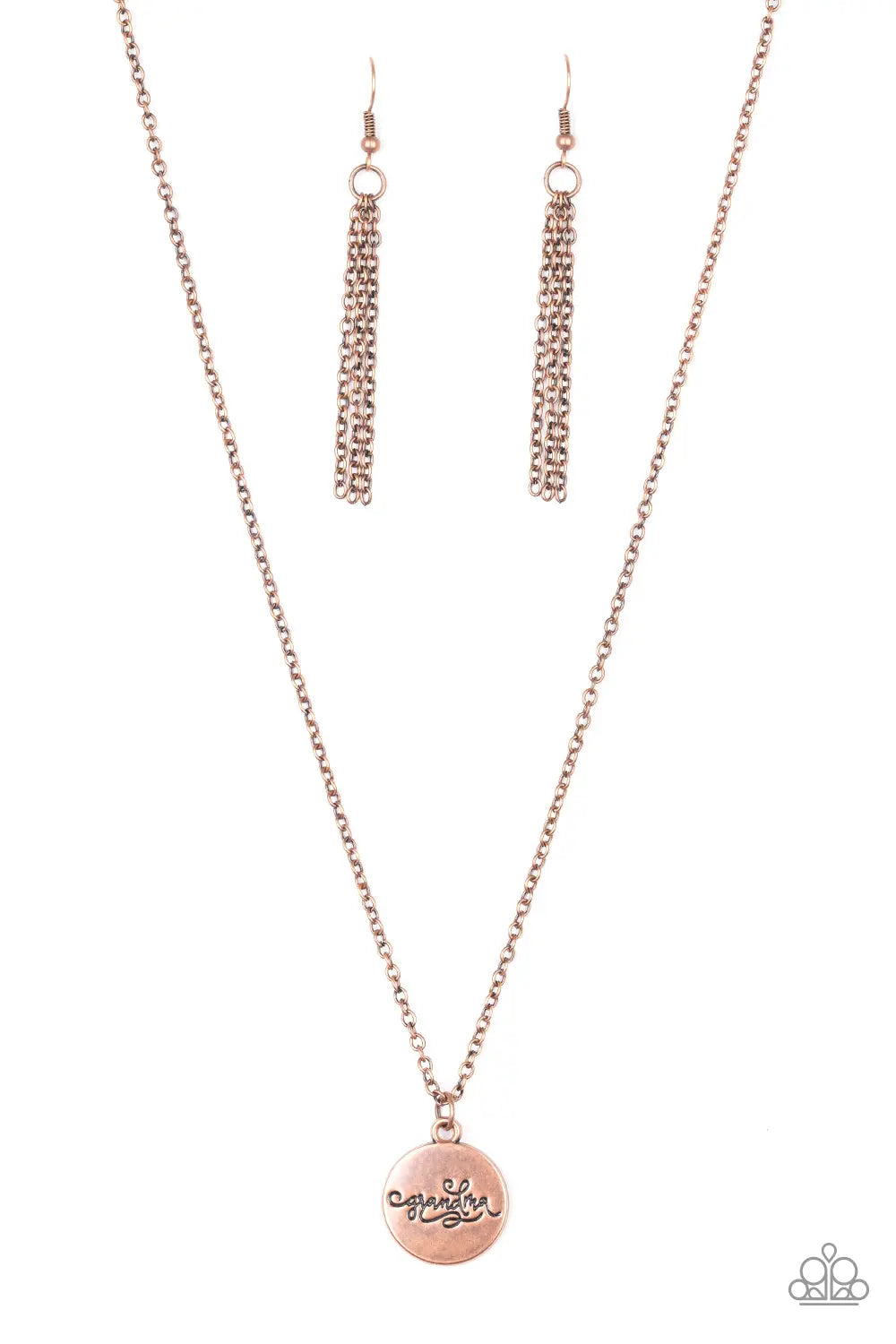 Worlds Best Grandma - Copper Paparazzi Accessories