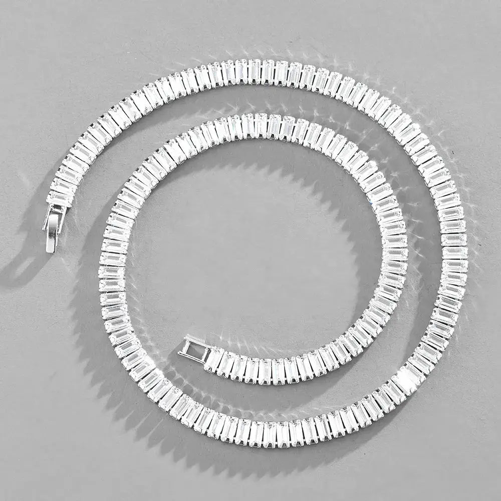 Bling Tennis Bracelet Necklaces GlamChasyn