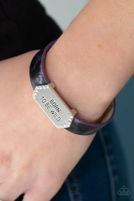 Born To Be Wild - Purple Paparazzi Accessories
