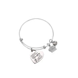 Dedication Adjustable Bangle Bracelets GlamChasyn