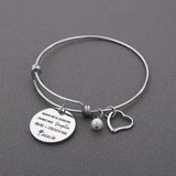 Dedication Adjustable Bangle Bracelets GlamChasyn