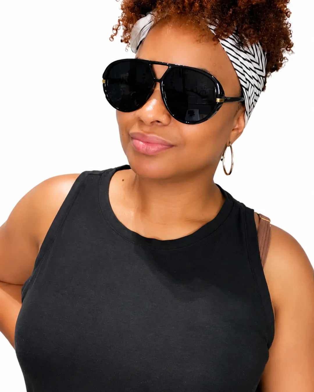 Flight Risk Aviator Sunglasses GlamChasyn Boutique
