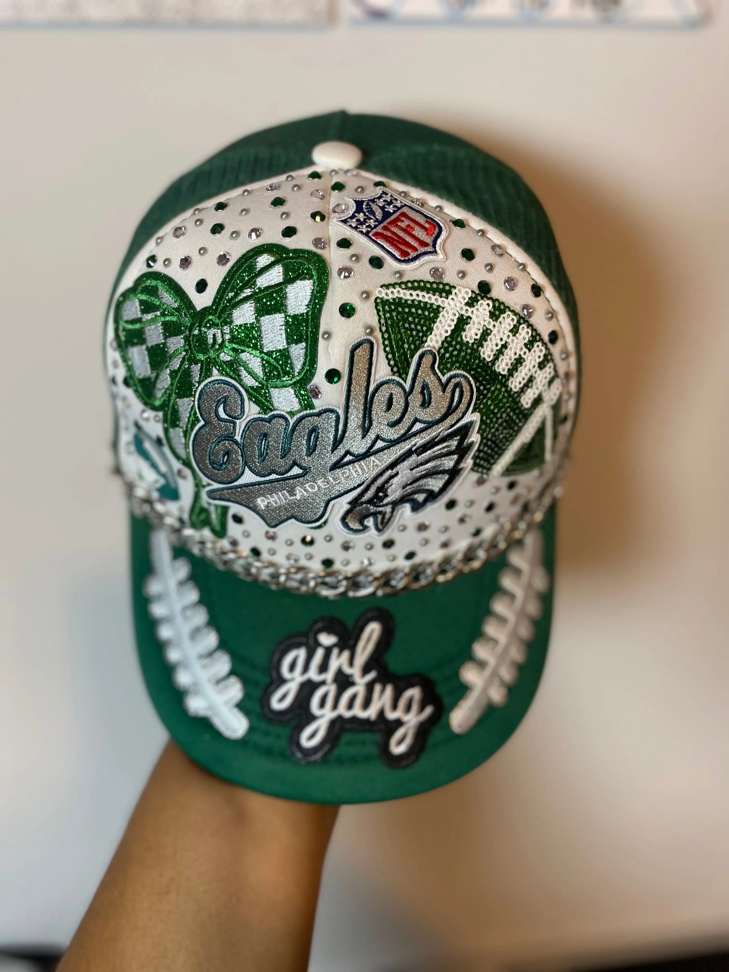 Game Day CUSTOM Junk Hats/PLEASE READ DESCRIPTION GlamChasyn Boutique