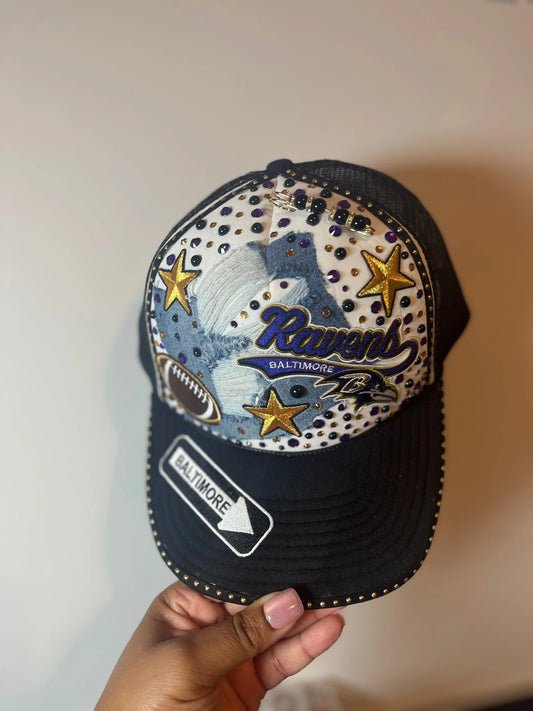 Game Day CUSTOM Junk Hats/PLEASE READ DESCRIPTION GlamChasyn Boutique