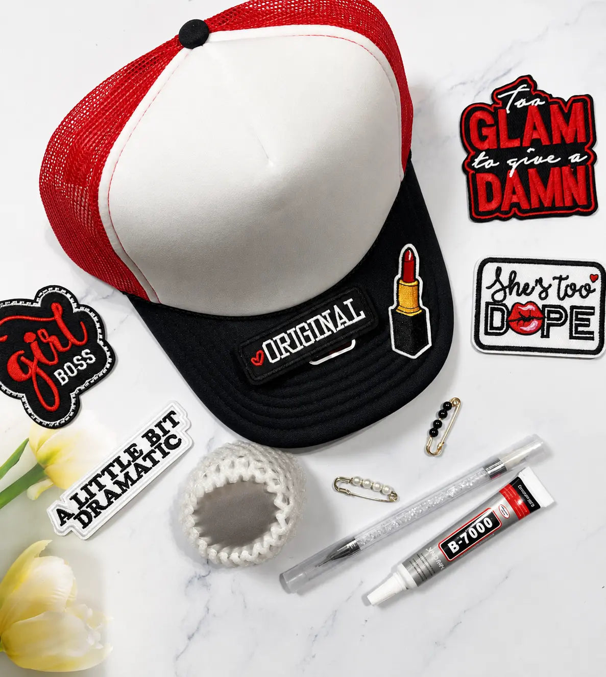 Glam It Yourself Hat Kit GlamChasyn Boutique