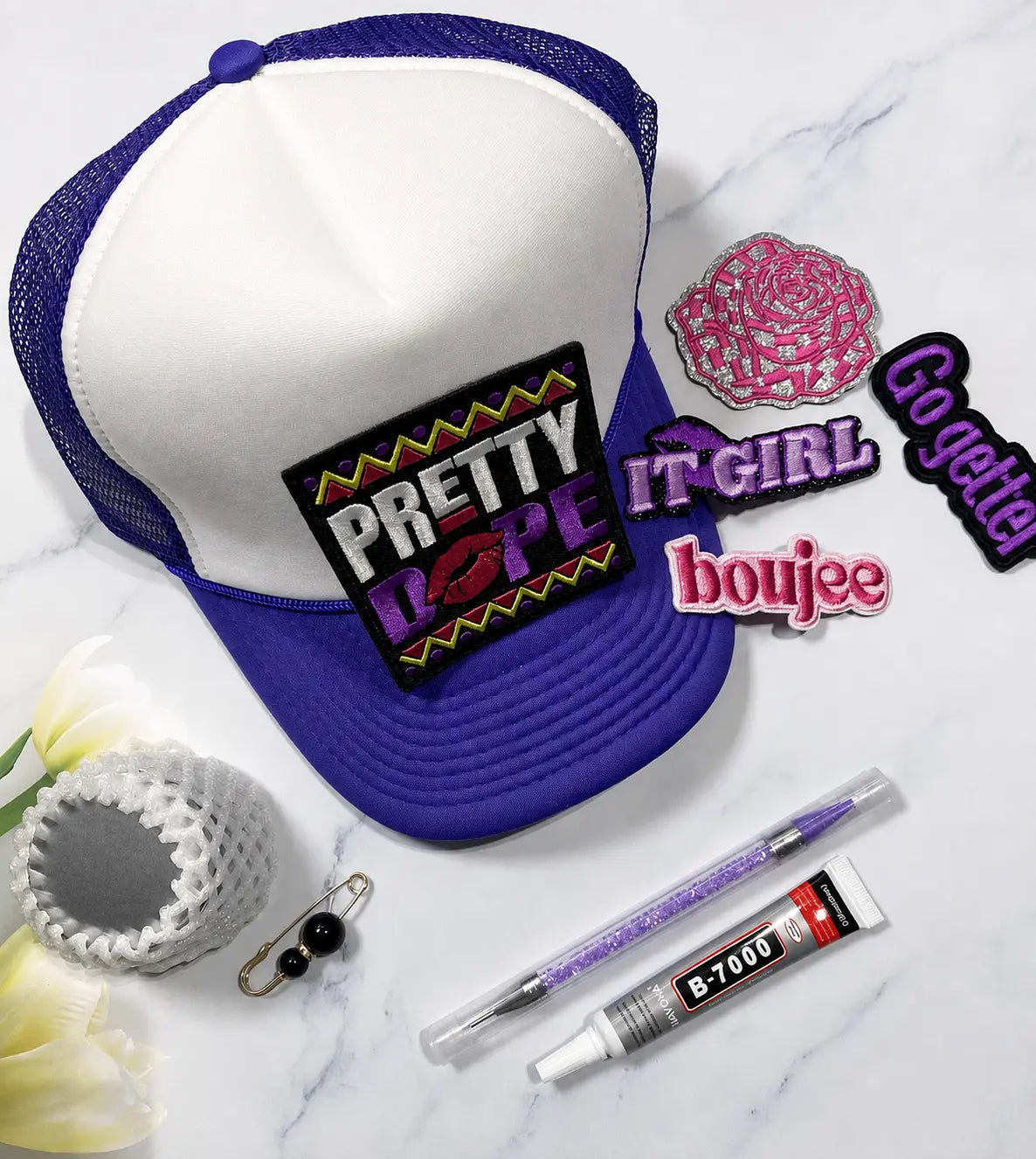 Glam It Yourself Hat Kit GlamChasyn Boutique