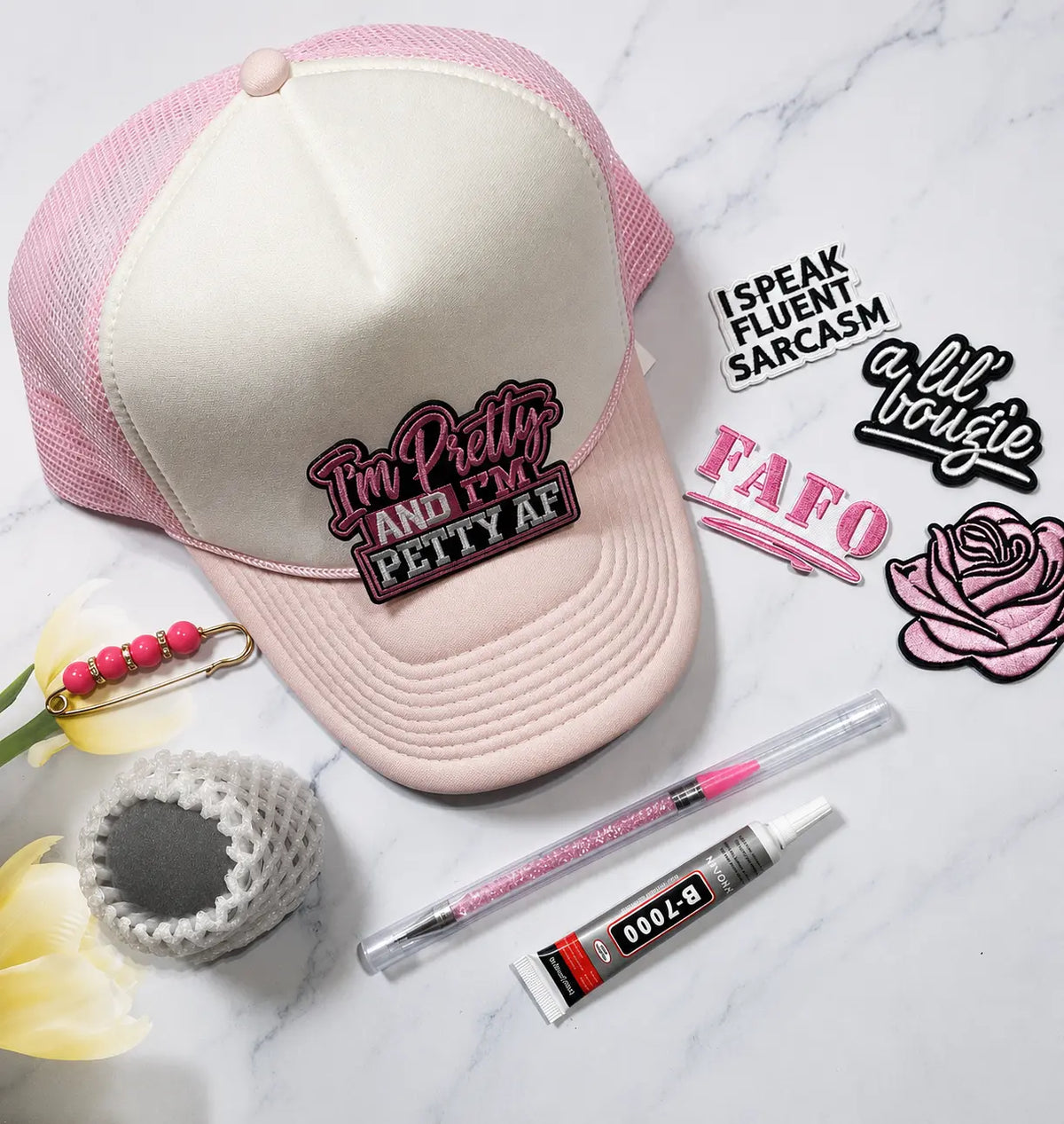 Glam It Yourself Hat Kit GlamChasyn Boutique
