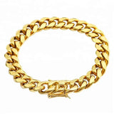 Glams Chain Link Stainless Steel Bracelet GlamChasyn