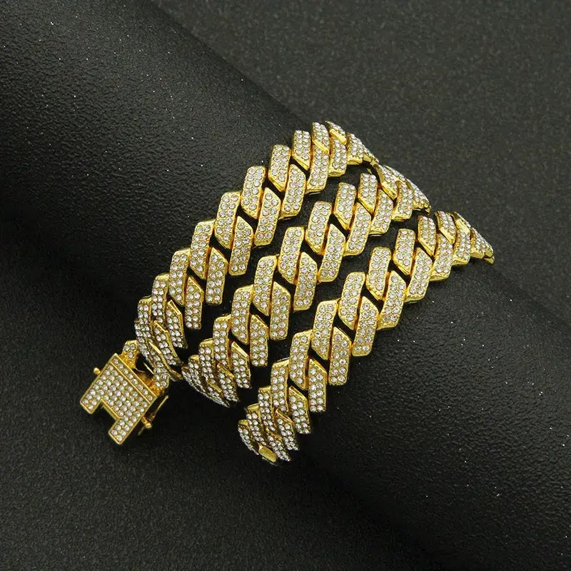Icy Havana Link Necklace GlamChasyn