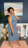 In All the Right Places Bodycon Dress GlamChasyn