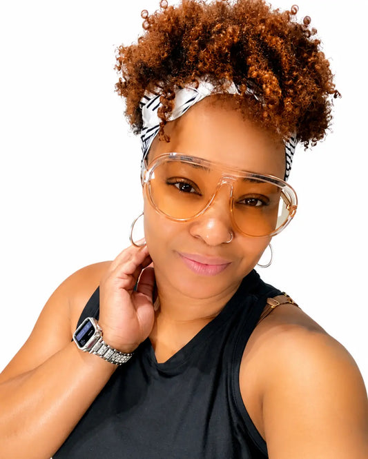 Journey Oversized Shield Sunglasses | Luxury Fashion Eyewear Shadez of Glam
