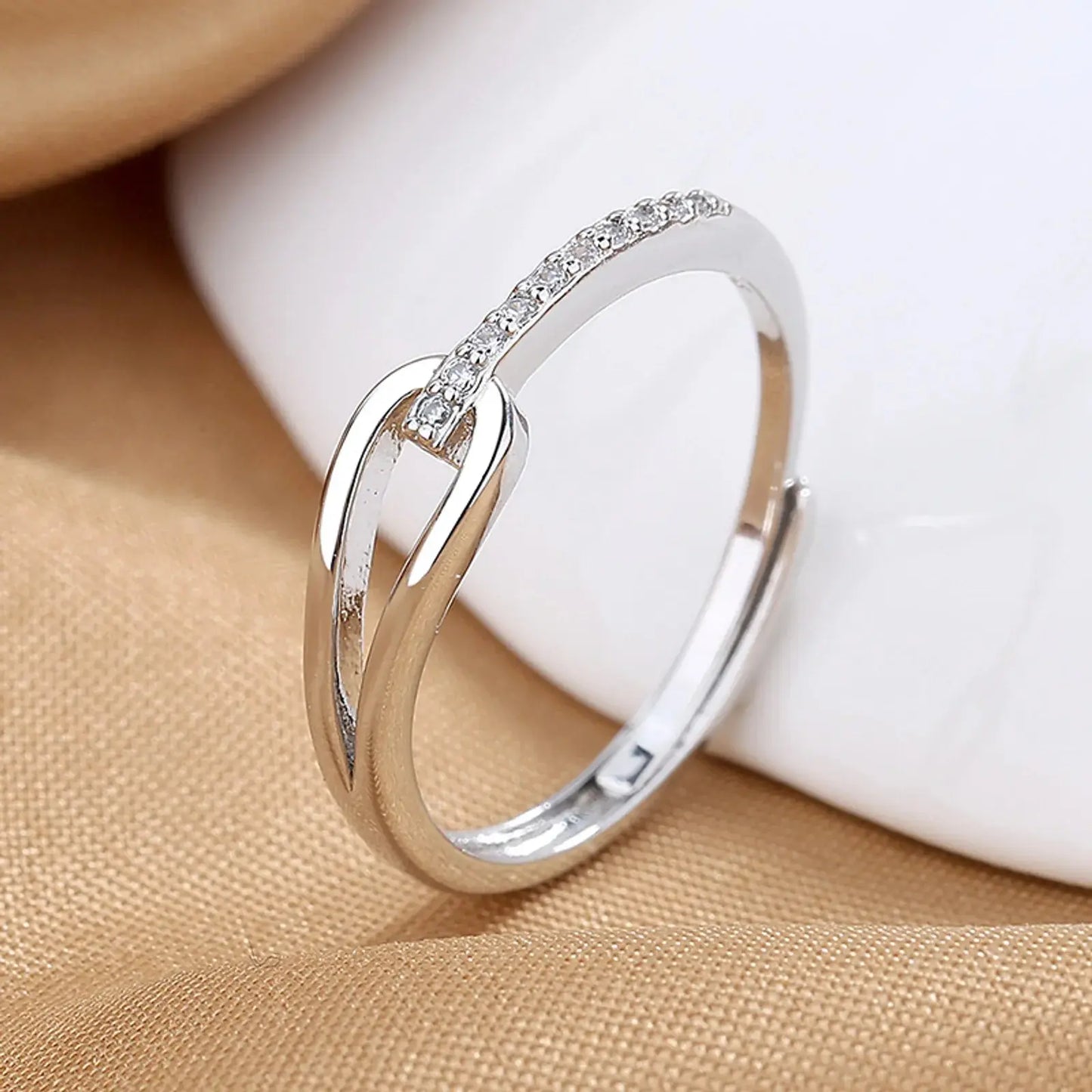 Looped In Resizing Ring GlamChasyn