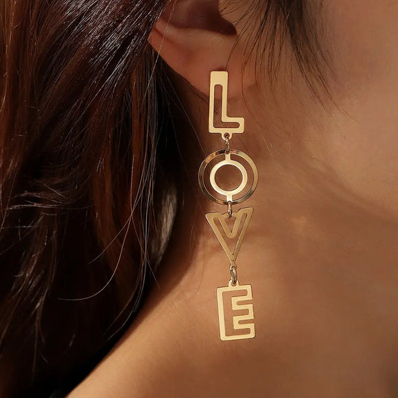 Love Drop Earrings GlamChasyn