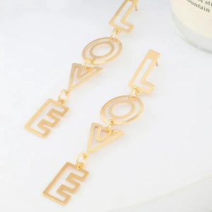 Love Drop Earrings GlamChasyn