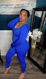 Ribbed Long Sleeve Jumpsuit GlamChasyn