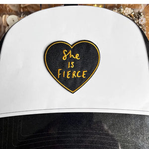 She is Fierce Iron On Patch GlamChasyn Boutique